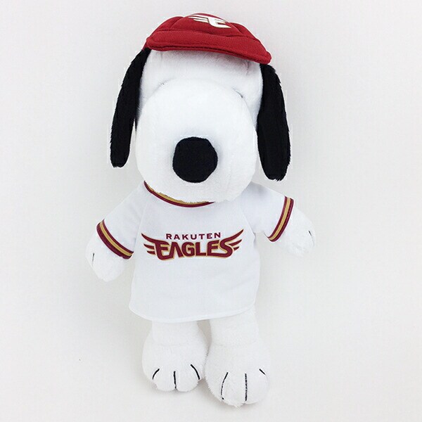 ピーナッツ スヌーピー 東北楽天ゴールデンイーグルス ぬいぐるみ パ・リーグ グッズ