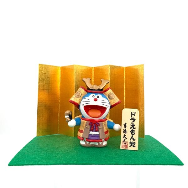 dショッピング |ドラえもん ドラえもん 武者人形 五月人形 18×12×11(cm
