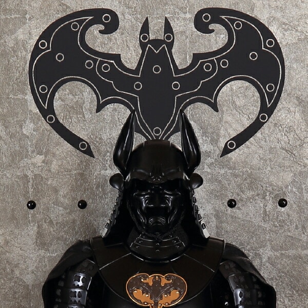 受注生産1～3カ月程度：蝙蝠侠鎧飾り（こうもりきょうよろいかざり）バットマン  batman【代引決済不可】