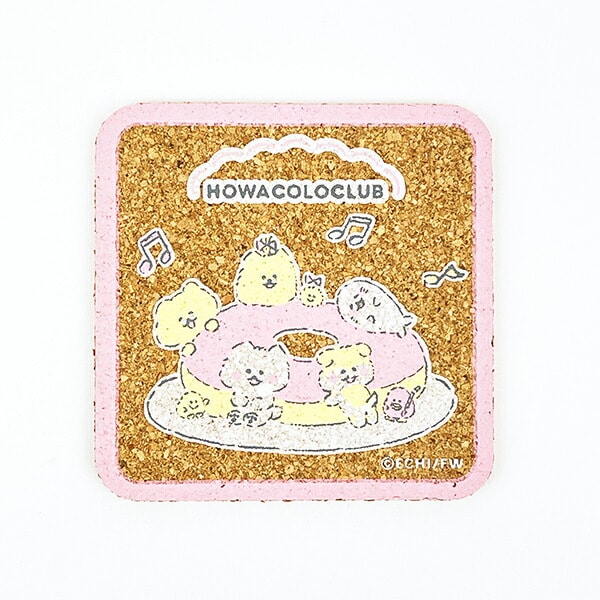 ほわころくらぶ コルクコースター ドーナツ ランチ キッチン