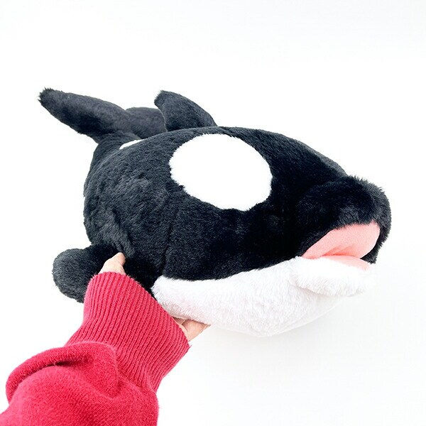 海中散歩 シャチ もちだっこ クッション ぬいぐるみ
