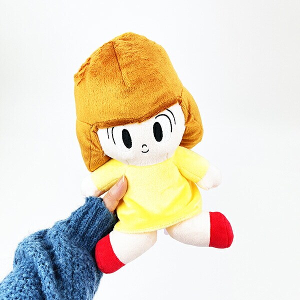 マムアン ぬいぐるみ ブラウン×イエロー マスコット