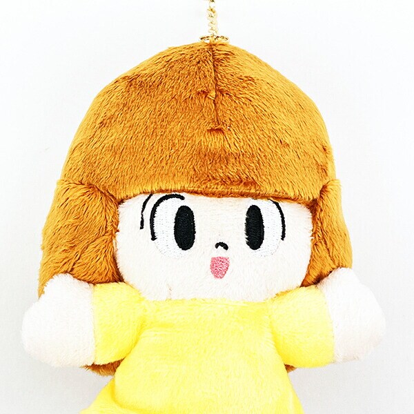 マムアン マスコット ブラウン×イエロー ぬいぐるみ