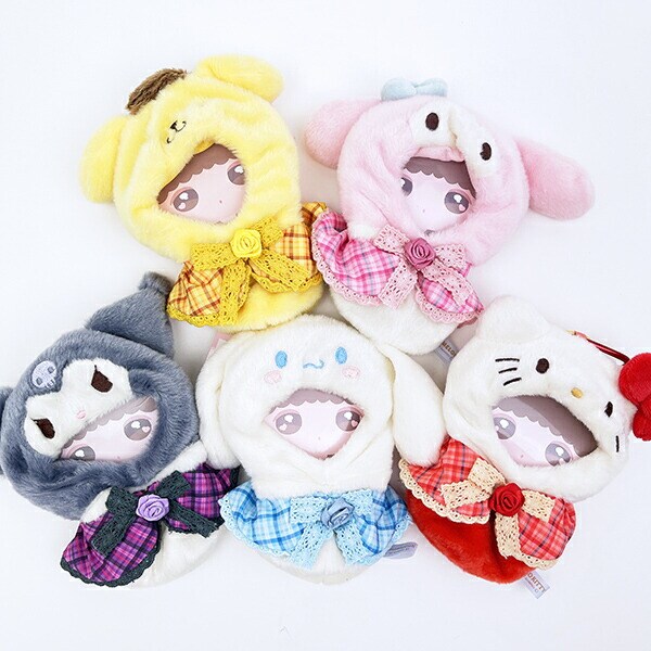 サンリオ シナモロール ブラッシュコスチューマー おでかけマスコット ぬい活 ぬいぐるみ用コスチューム シナモン Sanrio