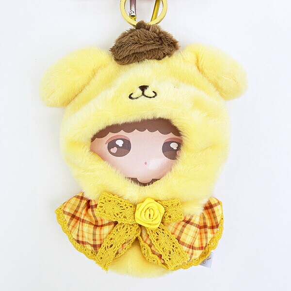 サンリオ ポムポムプリン ブラッシュコスチューマー おでかけマスコット ぬい活 ぬいぐるみ用コスチューム Sanrio
