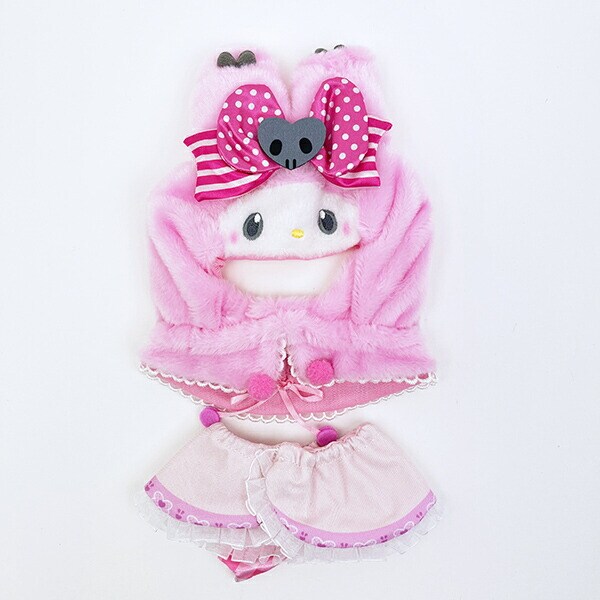 サンリオ マイメロディ50th ブラッシュコスチューマー Mサイズ ぬい活 ぬいぐるみ用コスチューム Sanrio