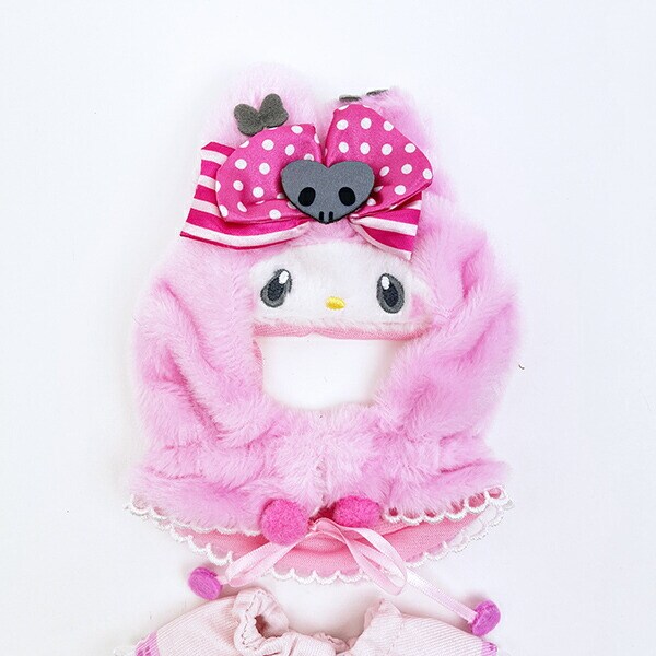 サンリオ マイメロディ50th ブラッシュコスチューマー Sサイズ ぬい活 ぬいぐるみ用コスチューム Sanrio