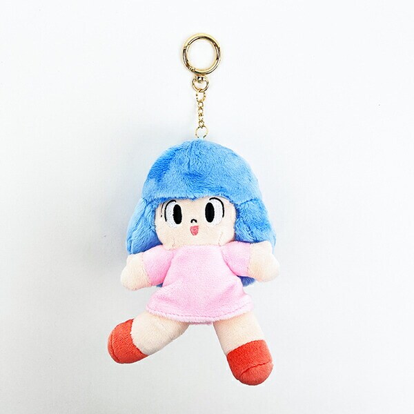 マムアン マスコット ブルー×ピンク ぬいぐるみ