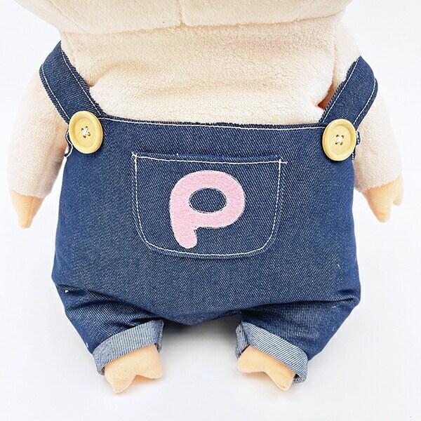 ぷーとん ぬいぐるみ (LL) デニム