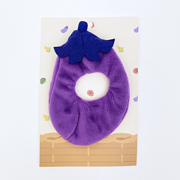 ブラッシュコスチューマー 野菜シリーズ なす(S) ぬい活 ぬいぐるみ用コスチューム