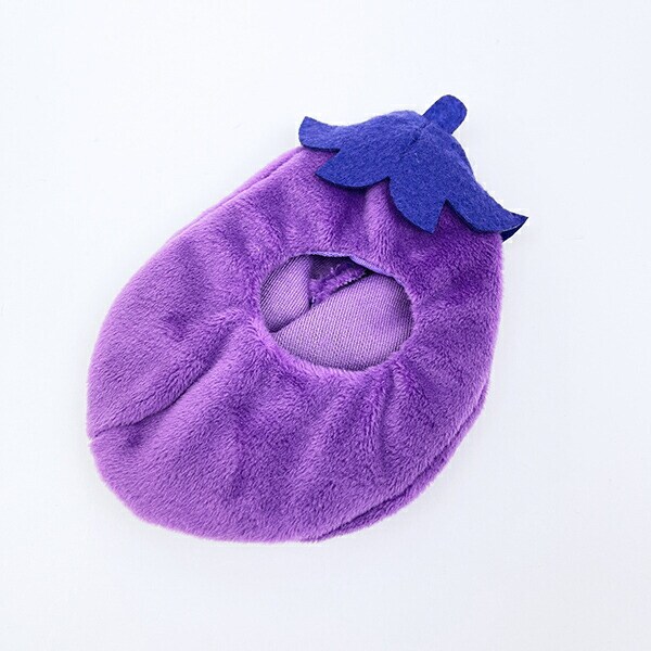 ブラッシュコスチューマー 野菜シリーズ なす(S) ぬい活 ぬいぐるみ用コスチューム