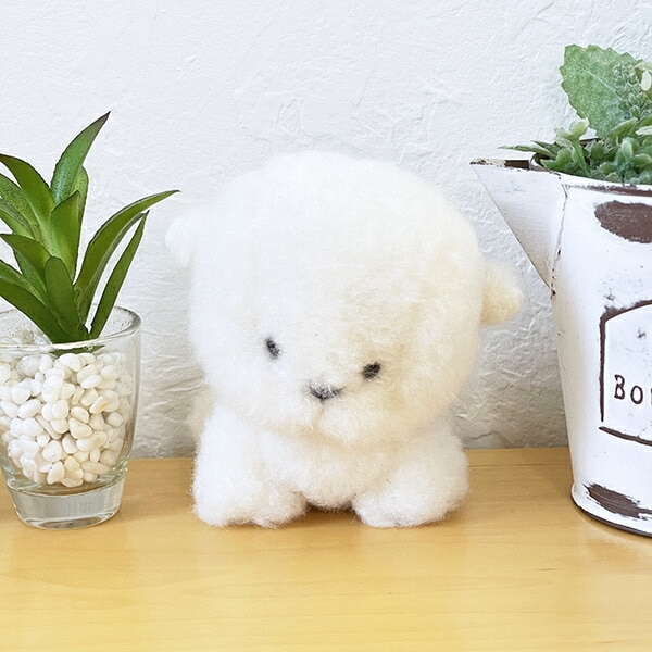 わたぽ ビションフリーゼ ぬいぐるみ