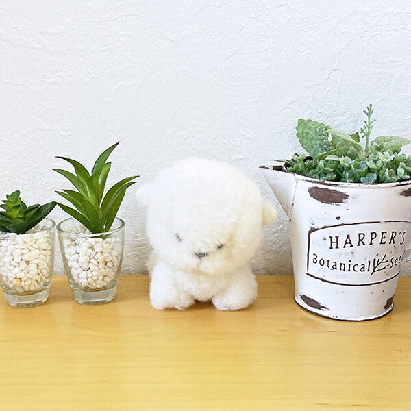 わたぽ ビションフリーゼ ぬいぐるみ