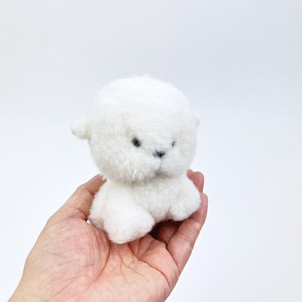 わたぽ ビションフリーゼ ぬいぐるみ