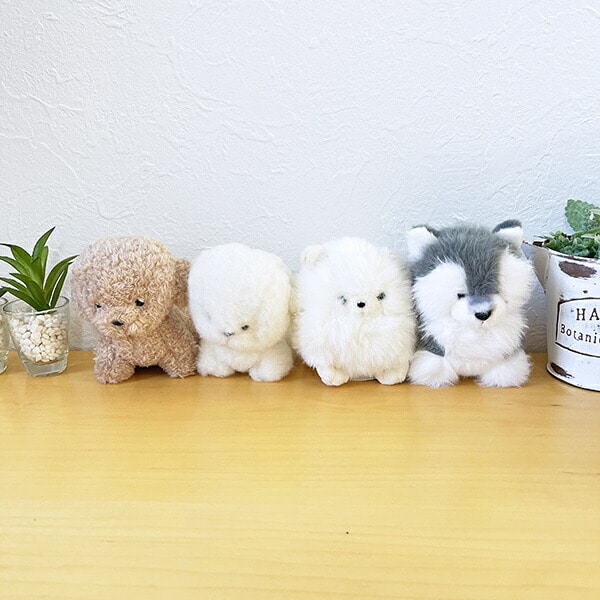 わたぽ ビションフリーゼ ぬいぐるみ