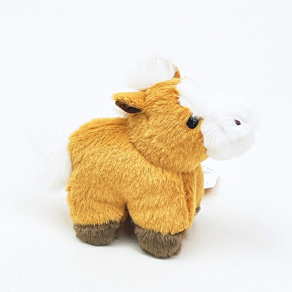干支ぽちゃ うま(午) ぬいぐるみ ブラウン