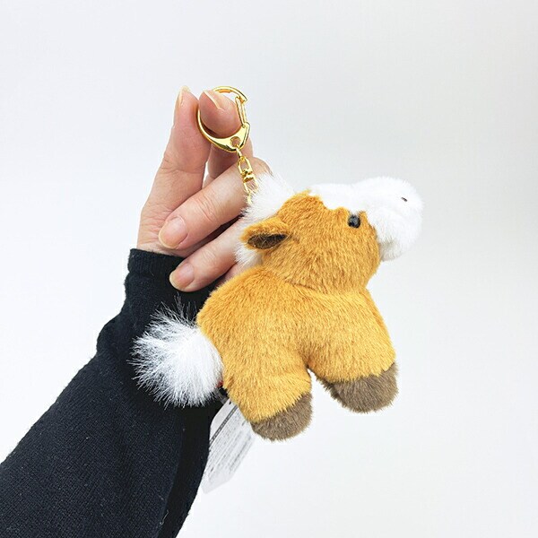 干支ぽちゃ うま(午) ぬいぐるみ ブラウン