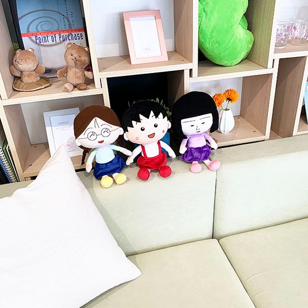 ちびまる子ちゃん　ぬいぐるみ　セット Amazon.co.jp: 内藤デザイン研究所 ビーンズ まる子 : おもちゃ