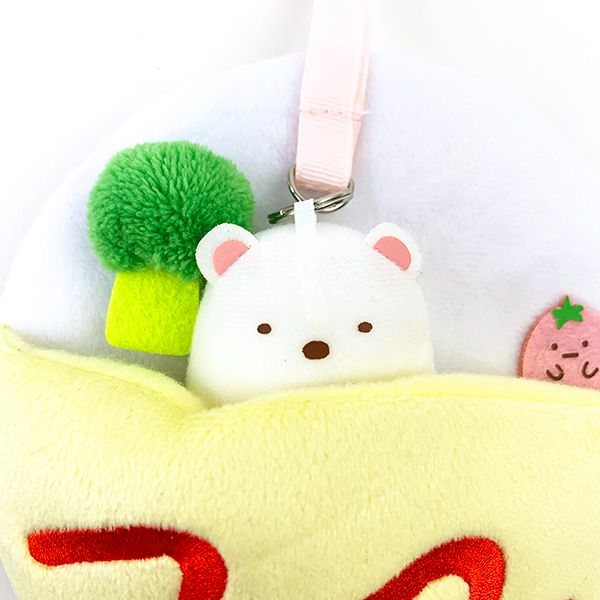 すみっコぐらし しろくま おもしろパスケース 定期入れ ホワイト