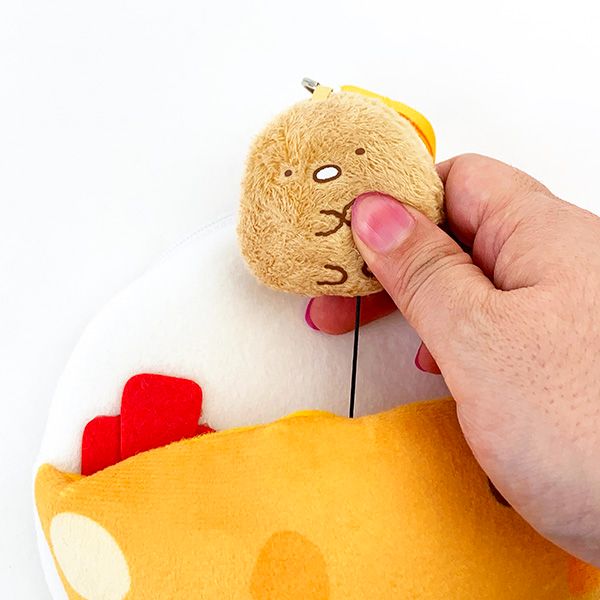 すみっコぐらし とんかつ おもしろパスケース 定期入れ