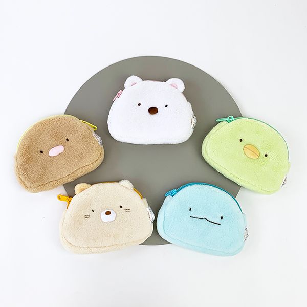 dショッピング |すみっコぐらし しろくま モフモフ ポーチ すみっこ