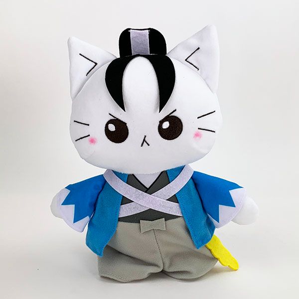ねこねこ日本史 沖田総司 マスコット ぬいぐるみ 歴史 インテリア キッズ 知育