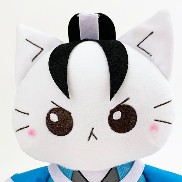 ねこねこ日本史 沖田総司 マスコット ぬいぐるみ 歴史 インテリア キッズ 知育