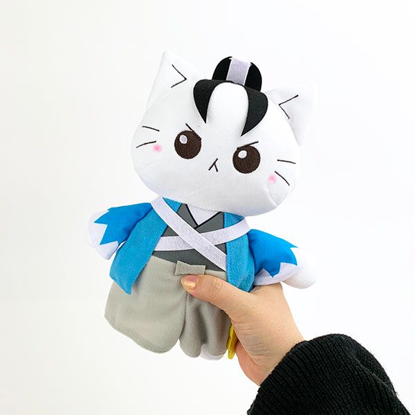 ねこねこ日本史 沖田総司 マスコット ぬいぐるみ 歴史 インテリア キッズ 知育