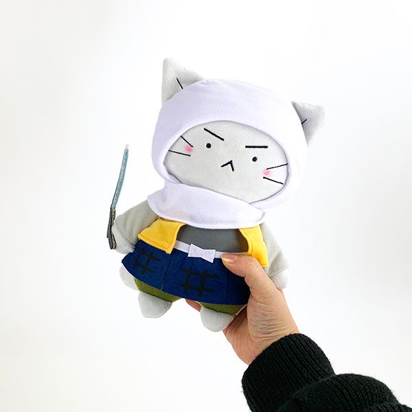 ねこねこ日本史 上杉謙信 マスコット ぬいぐるみ 歴史 インテリア キッズ 知育