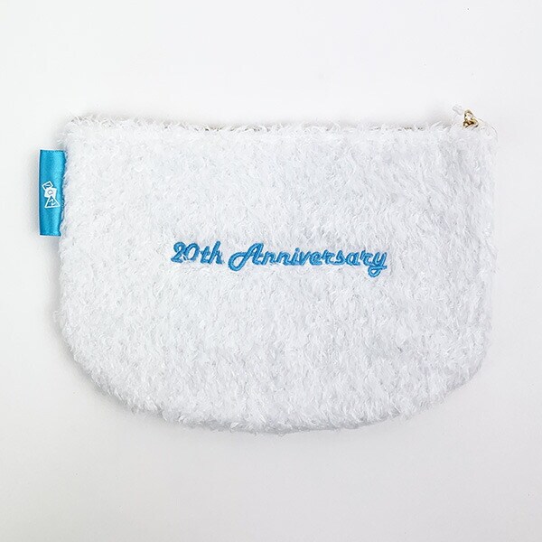 サンリオ シナモロール 20TH　ボアフラットポーチ　風船