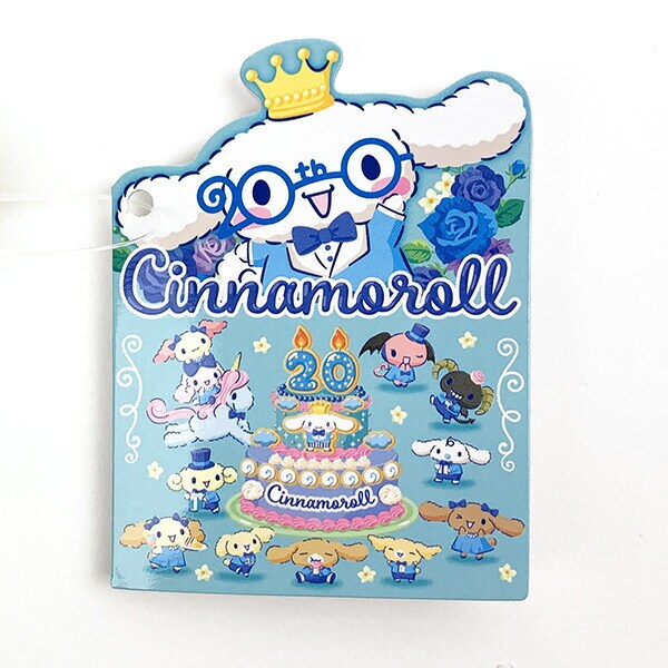サンリオ シナモロール 20TH　ボアフラットポーチ　風船
