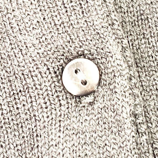 水森亜土 レディースカーディガン 刺繍 ブラック M 亜土ちゃん