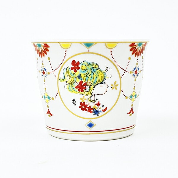 水森亜土 ハナ 九谷焼 蕎麦猪口 食器 日本製 亜土ちゃん