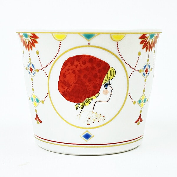 水森亜土 ハナ 九谷焼 蕎麦猪口  食器 日本製 亜土ちゃん