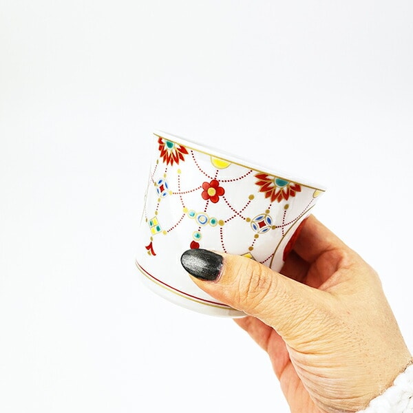 水森亜土 ハナ 九谷焼 蕎麦猪口  食器 日本製 亜土ちゃん