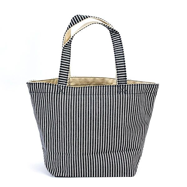 水森亜土 リバーシブルランチトート ヒッコリー デニム 亜土ちゃん