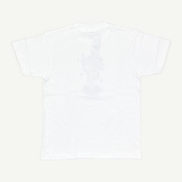 水森亜土 シルクスクリーンプリント Tシャツ(チョウチョ) (ホワイト) アパレル 亜土ちゃん