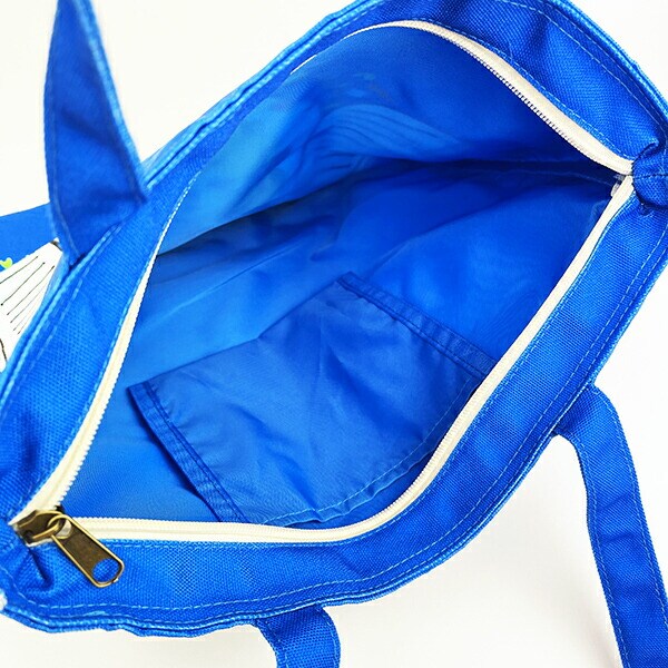 水森亜土 マド カラートートバッグ ブルー