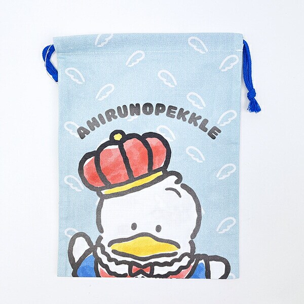 サンリオ あひるのペックル 35th 巾着 日本製 Sanrio