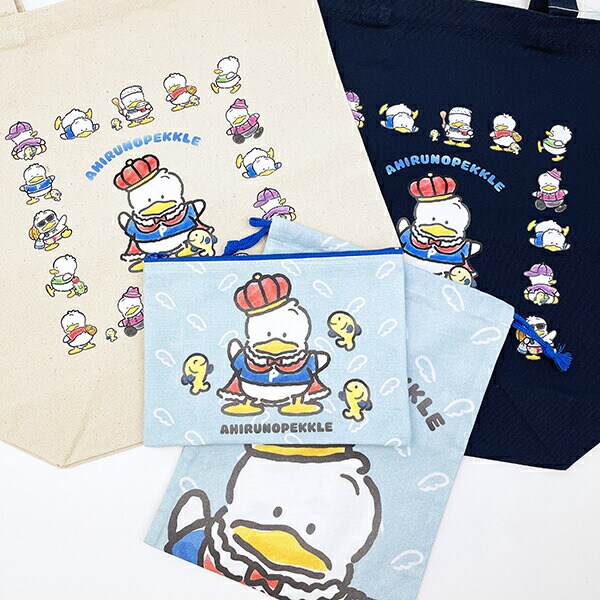 サンリオ あひるのペックル 35th 巾着 日本製 Sanrio