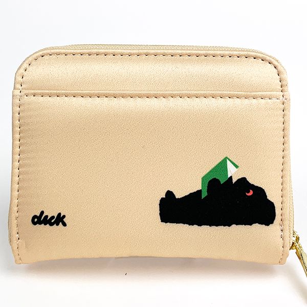 ブラックベア ミニウォレット ブルーナ ウォレット ミニ財布 財布 コインケース ベージュ グッズ