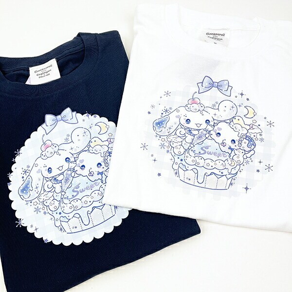 サンリオ シナモロール×こぎみゅん ドーリーミックス Tシャツ(M) ホワイト アパレル Sanrio