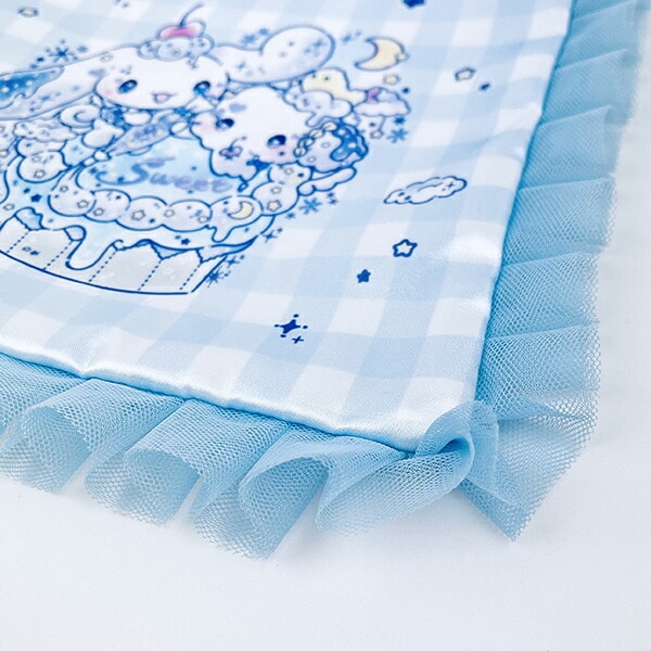 サンリオ シナモロール×こぎみゅん ドーリーミックス フリル巾着 ブルー Sanrio