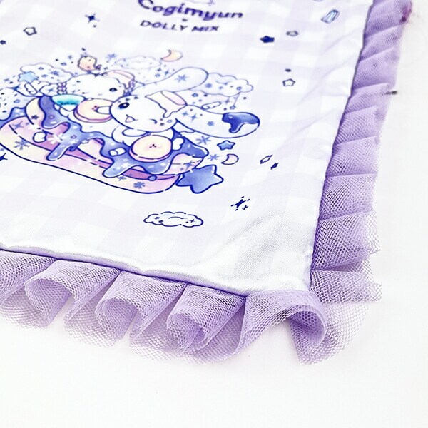 サンリオ シナモロール×こぎみゅん ドーリーミックス フリル巾着 パープル Sanrio