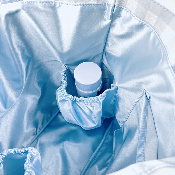 サンリオ シナモロール×こぎみゅん ドーリーミックス フリルハンドルトートバッグ ブルー Sanrio