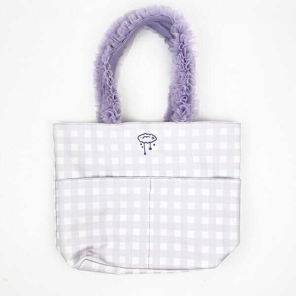 サンリオ シナモロール×こぎみゅん ドーリーミックス フリルハンドルトートバッグ パープル Sanrio