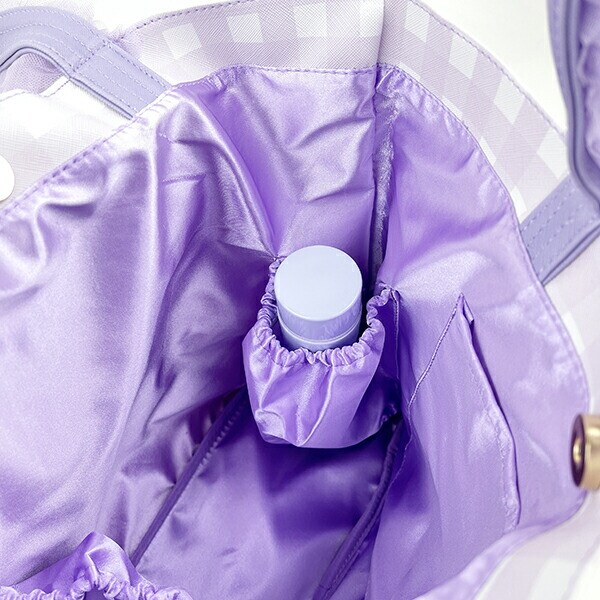 サンリオ シナモロール×こぎみゅん ドーリーミックス フリルハンドルトートバッグ パープル Sanrio