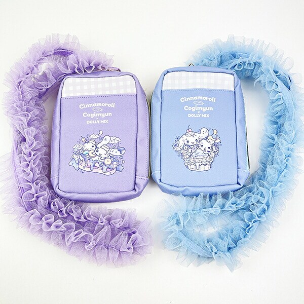 サンリオ シナモロール×こぎみゅん ドーリーミックス フリルマルチショルダーバッグ ブルー Sanrio