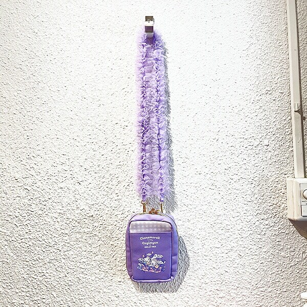 サンリオ シナモロール×こぎみゅん ドーリーミックス フリルマルチショルダーバッグ パープル Sanrio