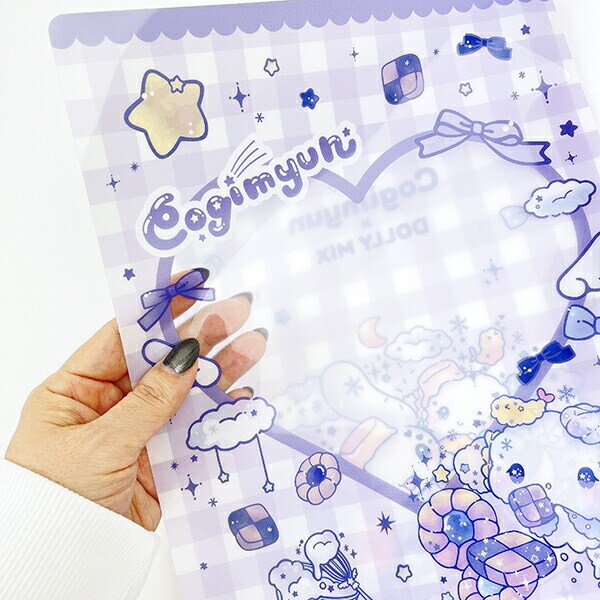 サンリオ シナモロール×こぎみゅん ドーリーミックス A4クリアファイル2枚セット 文具 スクール Sanrio